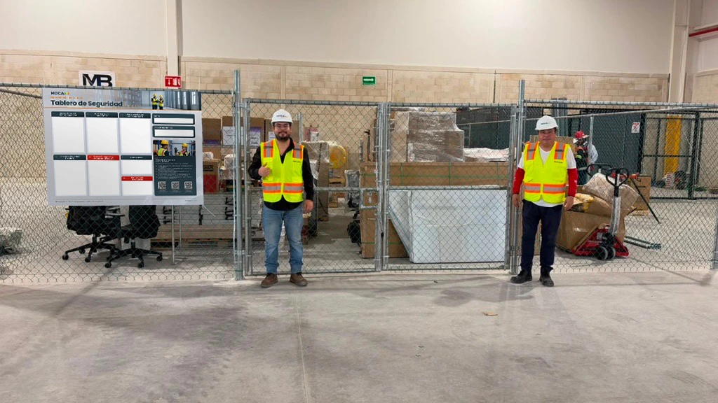MOCA team members on site in Mexico